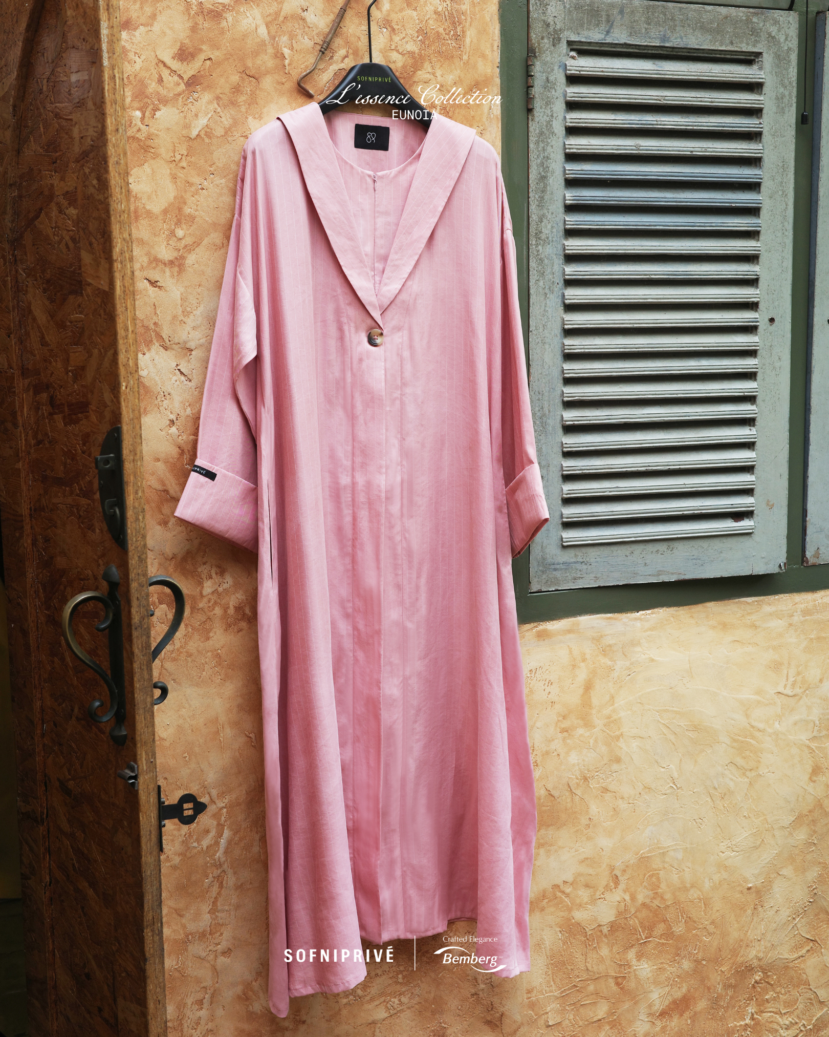 EUNOIA DRESS CANDY PINK
