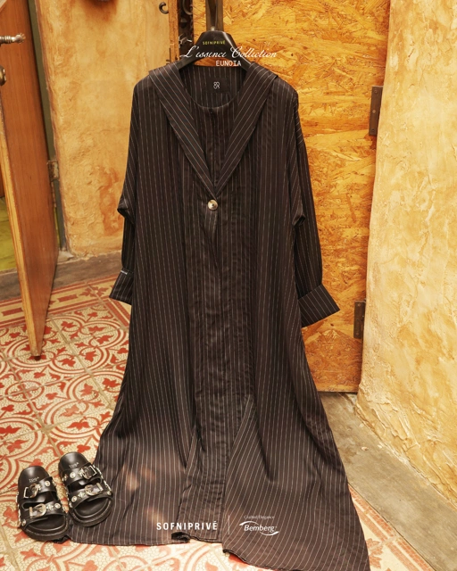 EUNOIA DRESS BLACK