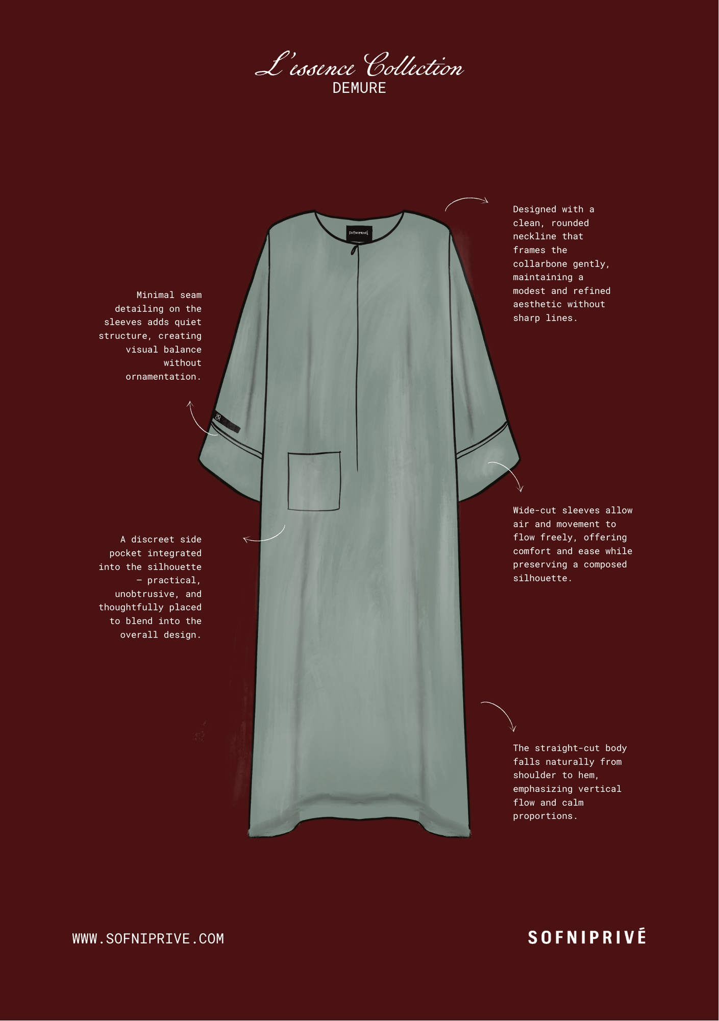 DEMURE DRESS