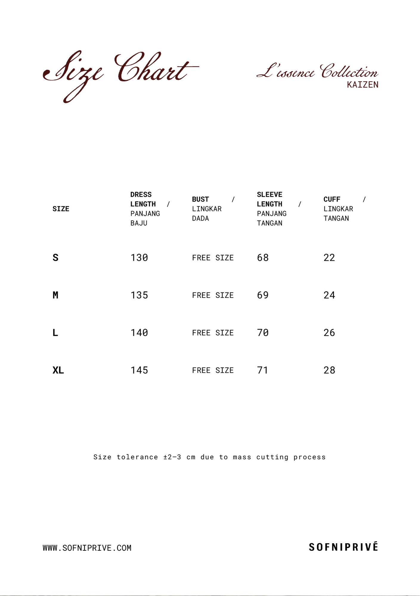 KAIZEN DRESS
