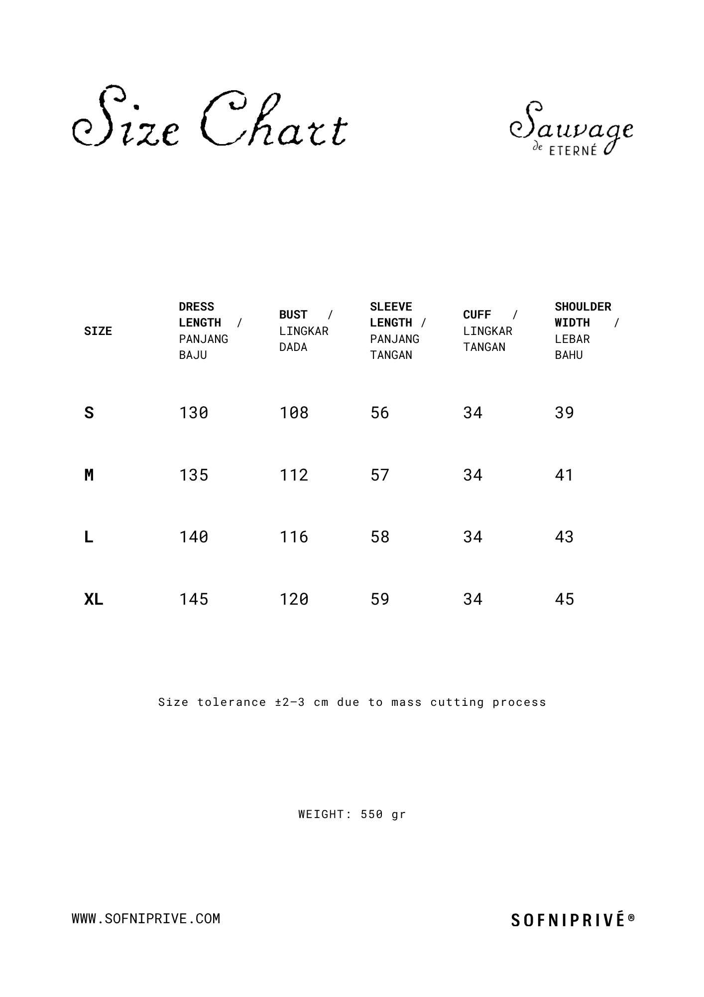 SAUVAGE DE ETERNÉ DRESS