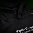 Music (Boxy Distressed Hoodie)