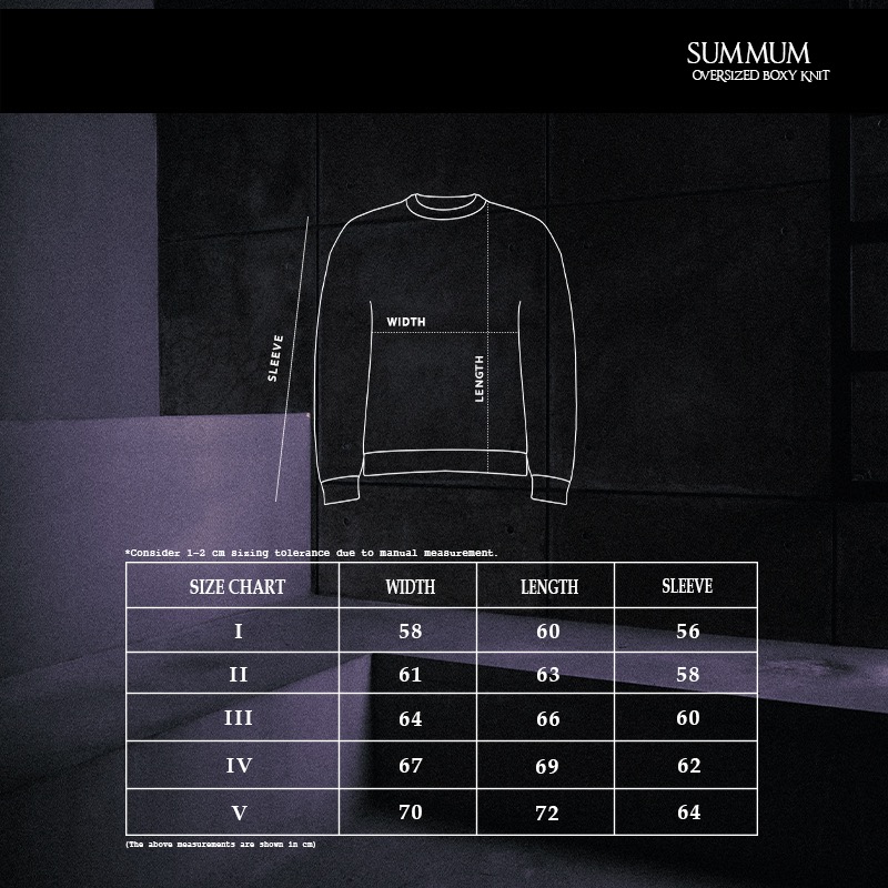 Catharsis EMPIRE - Summum (Oversized Boxy Knitwear)