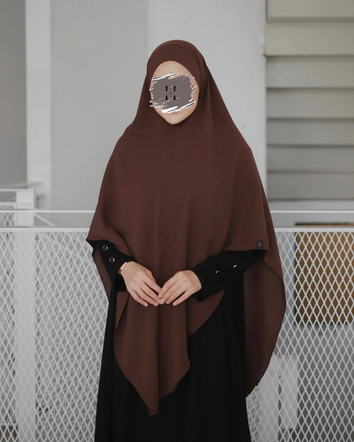Image of Laiqa Khimar - Choco