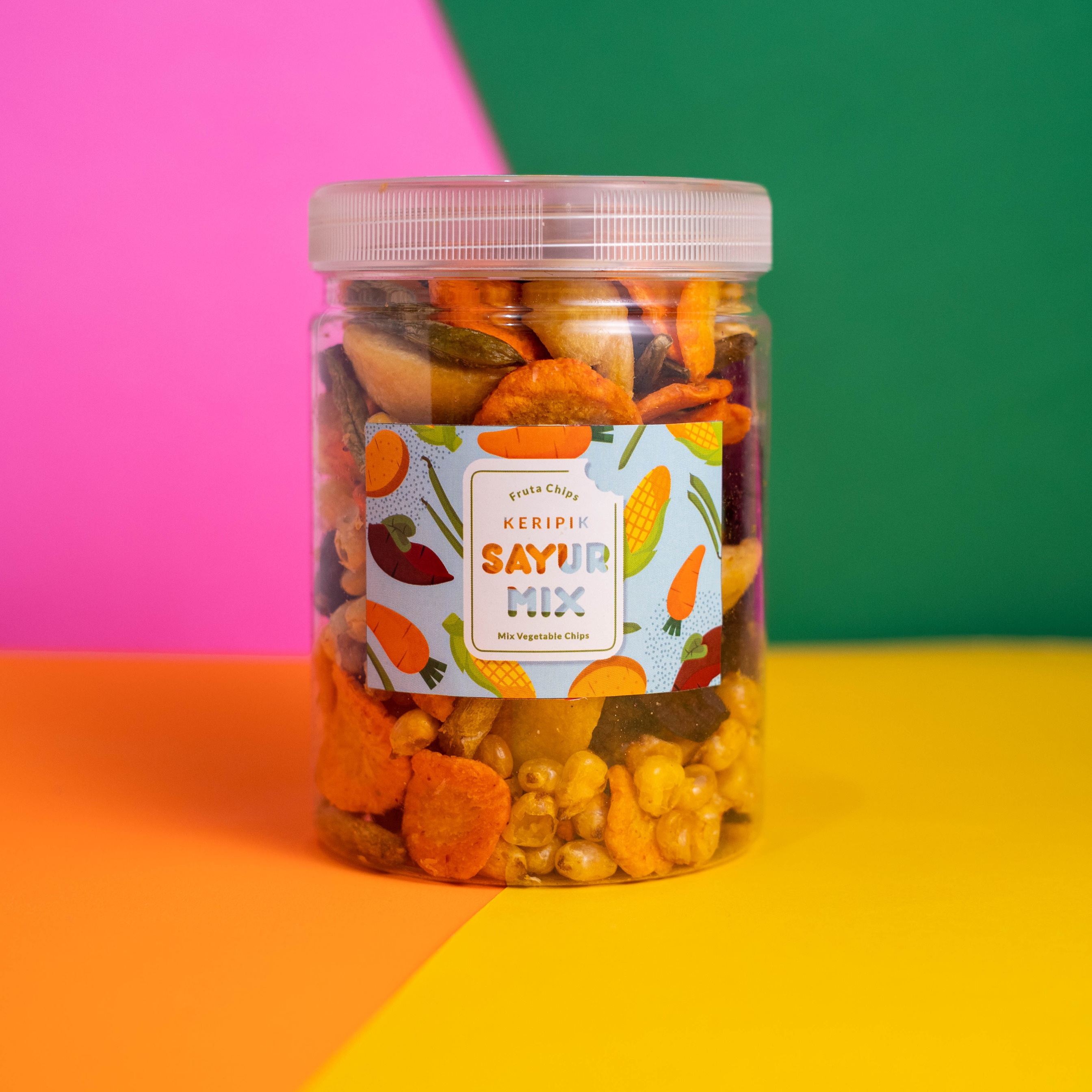 Apelicious Keripik Sayur Mix Fruta Chips Kripik sayur mix