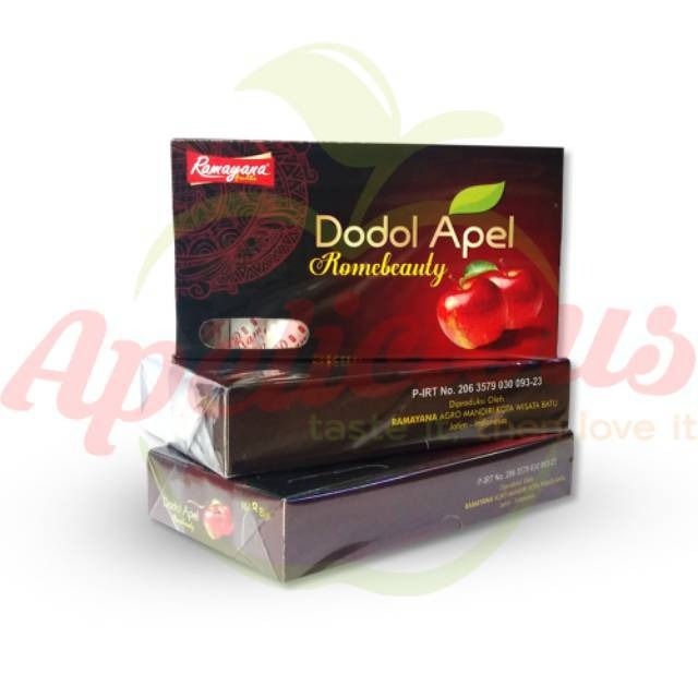 APELICIOUS Dodol buah apel merah oleh-oleh khas Malang Batu