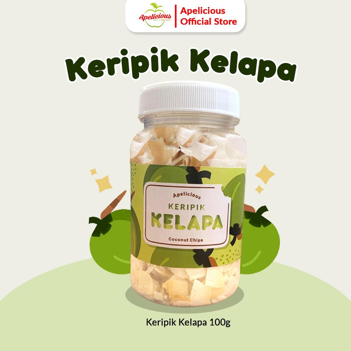 APELICIOUS SIMPLE CHIPS KERIPIK BUAH DAN SAYUR