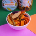 APELICIOUS KERIPIK SAYUR MIX/BUAH MIX TOPLES (Wortel, Okra, buncis,Brokoli