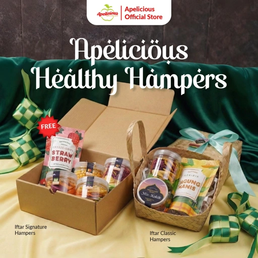 Image of APELICIOUS (FREE KERIPIK STRAWBERRY) APELICIOUS HEALTY HAMPERS