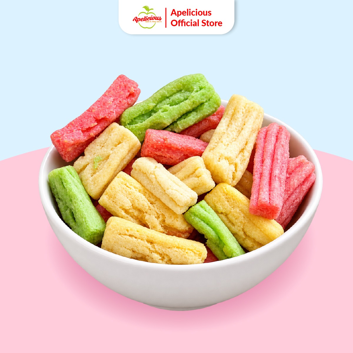 APELICIOUS Keripik Getuk / Keripik Gethuk Lindri Renyah | Keripik Singkong Gethuk Tradisional | Camilan Khas Indonesia