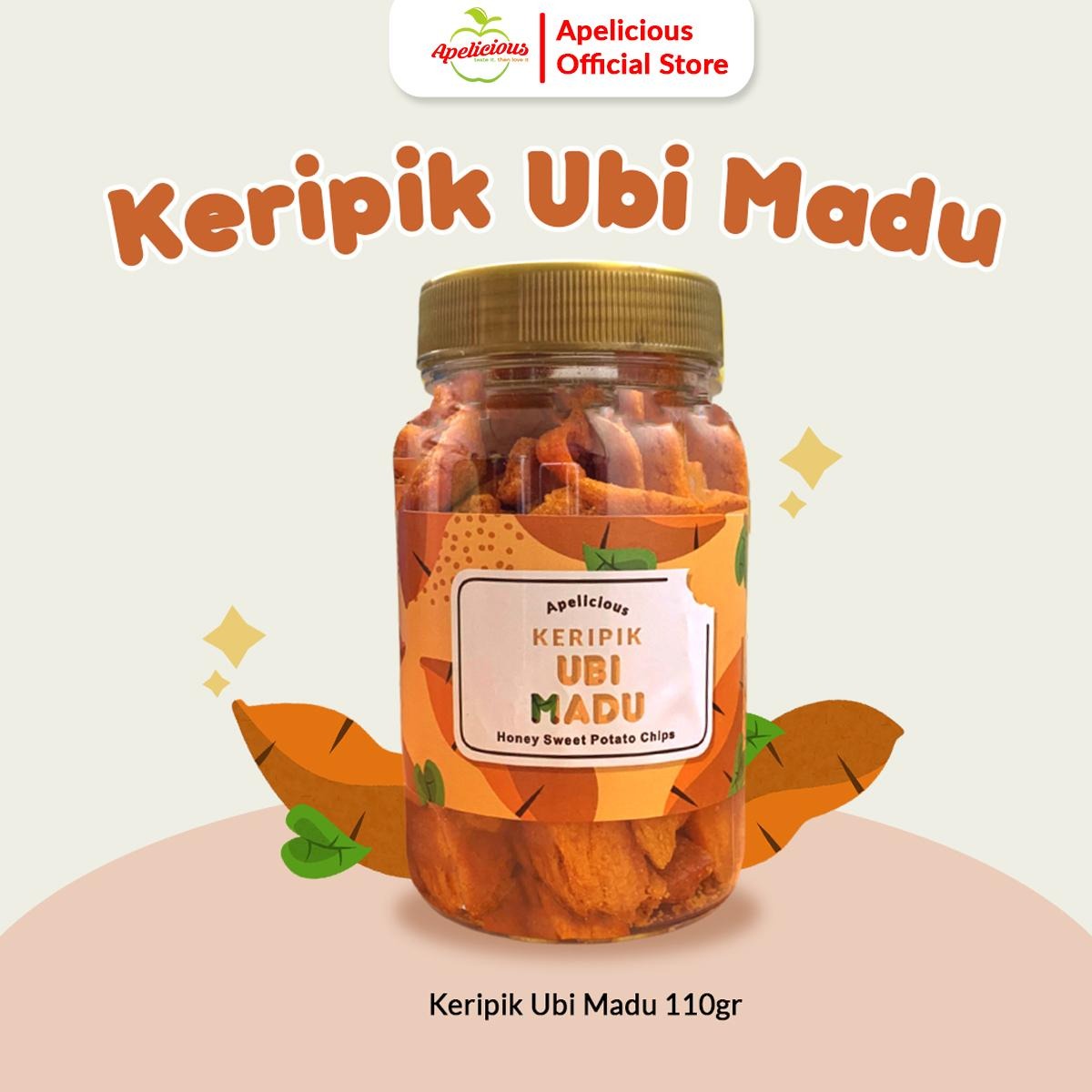 APELICIOUS SIMPLE CHIPS KERIPIK BUAH DAN SAYUR