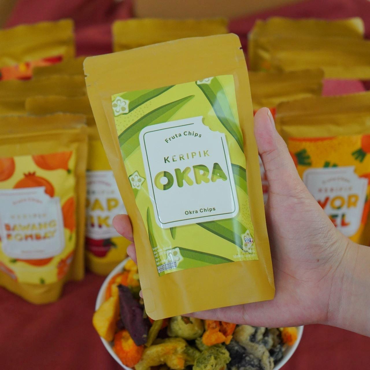 APELICIOUS Paket Keripik Sayur Mini Lengkap 12pcs