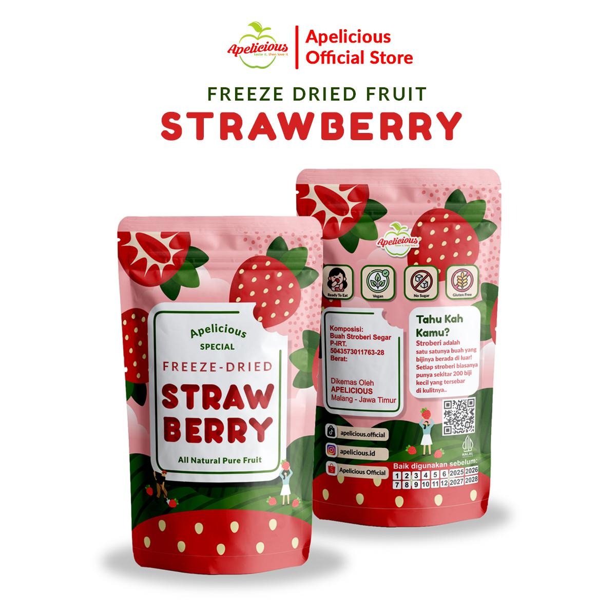 APELICIOUS Keripik Buah Mix Fruta Premium