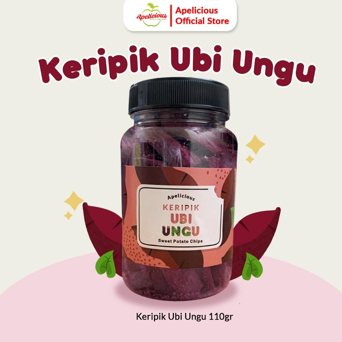 APELICIOUS SIMPLE CHIPS KERIPIK BUAH DAN SAYUR