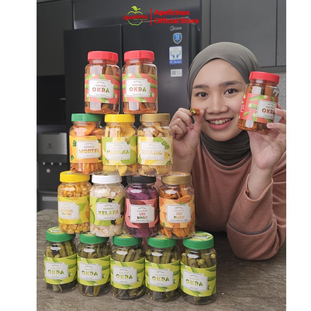 APELICIOUS SIMPLE CHIPS KERIPIK BUAH DAN SAYUR