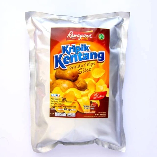 Image of Keripik Kentang / kripik kentang asli (tanpa tepung) oleh-oleh khas Malang