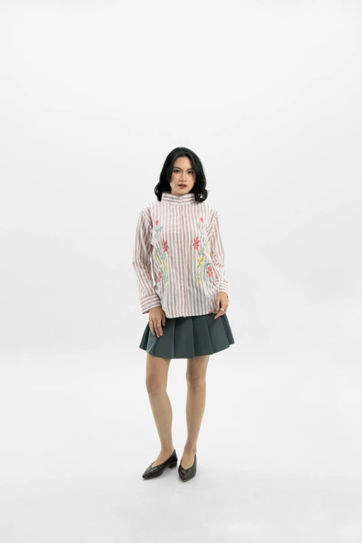 Image of Brie Blouse Rose Berry 