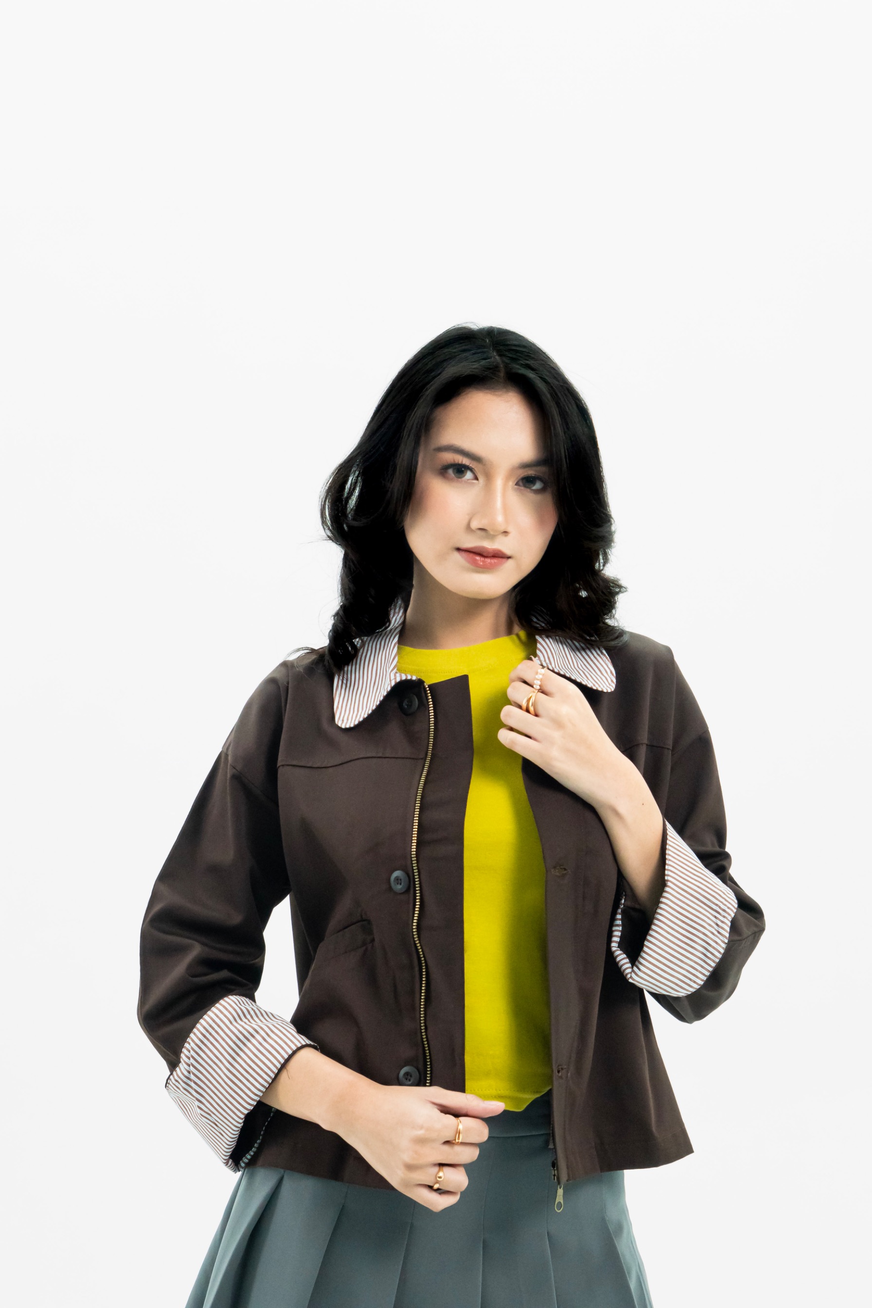 Elio Jacket Cocoa Mist