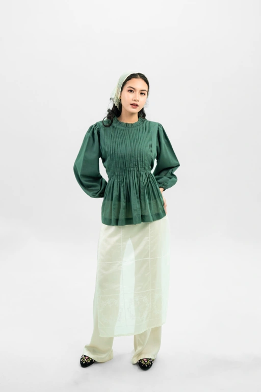 Image of Aira Blouse Teal