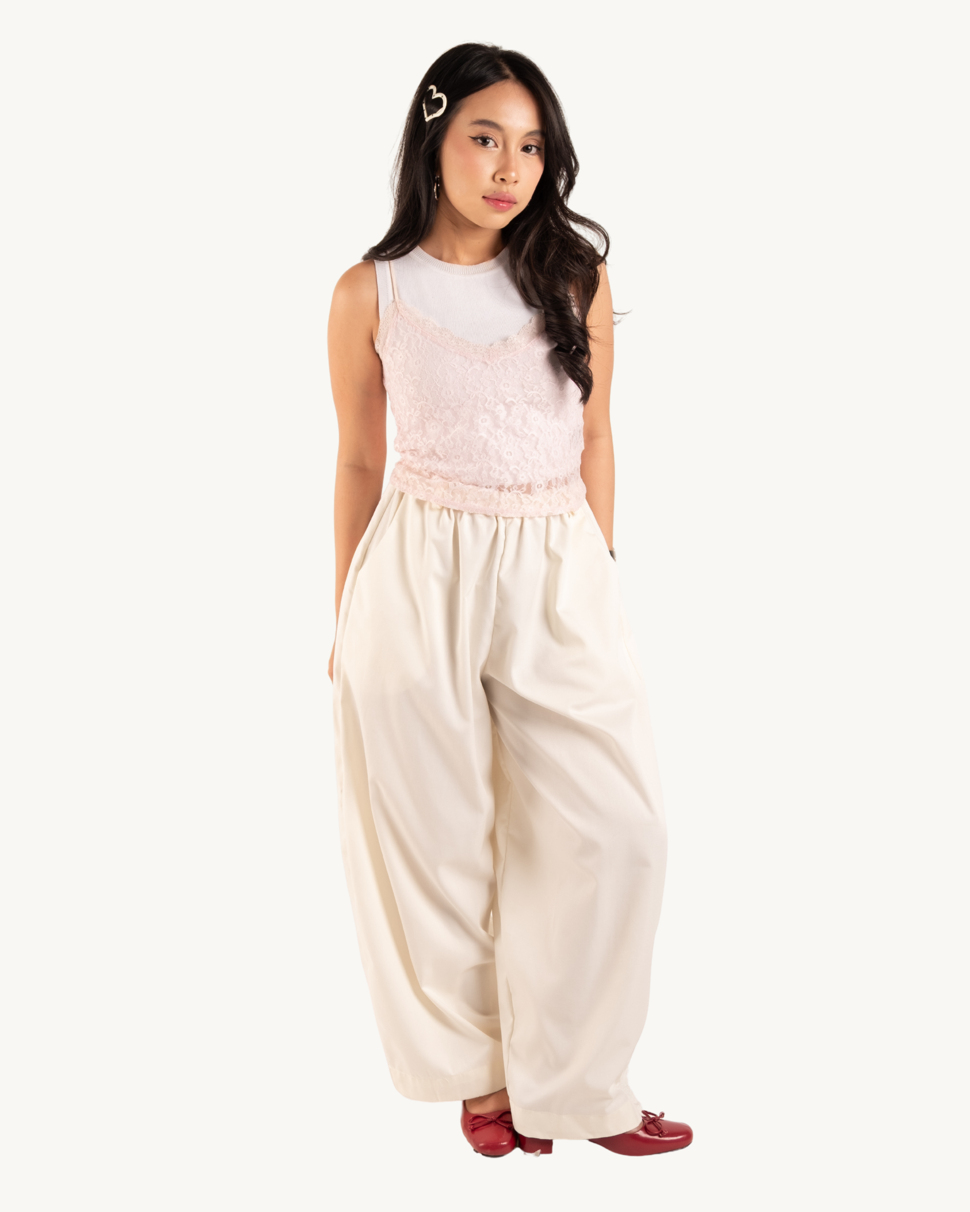 Barrel Pants and Layer Skirt