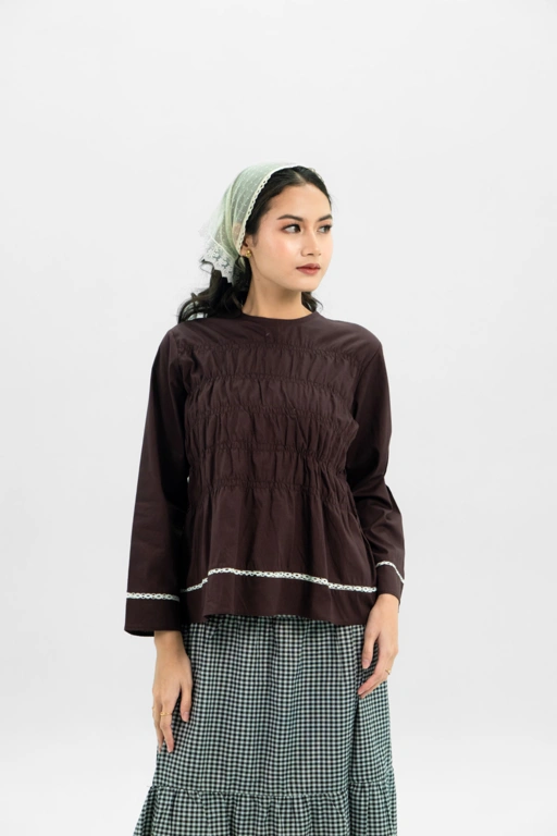 Image of Beatrice Blouse Hazel