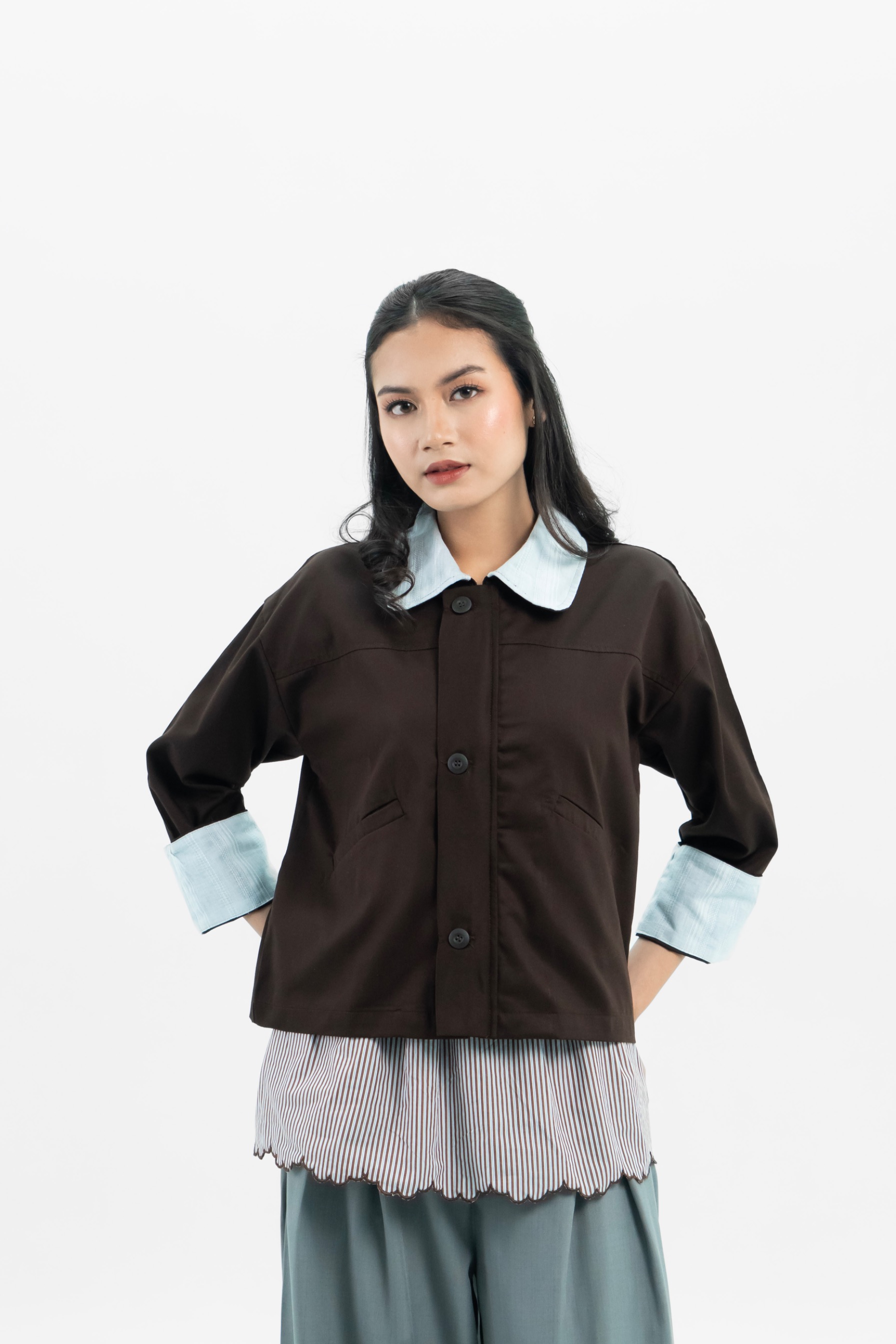 Elio Jacket Cloudy Brown 