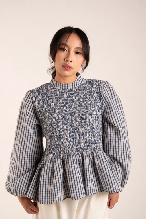 Melba Shirred Blouse