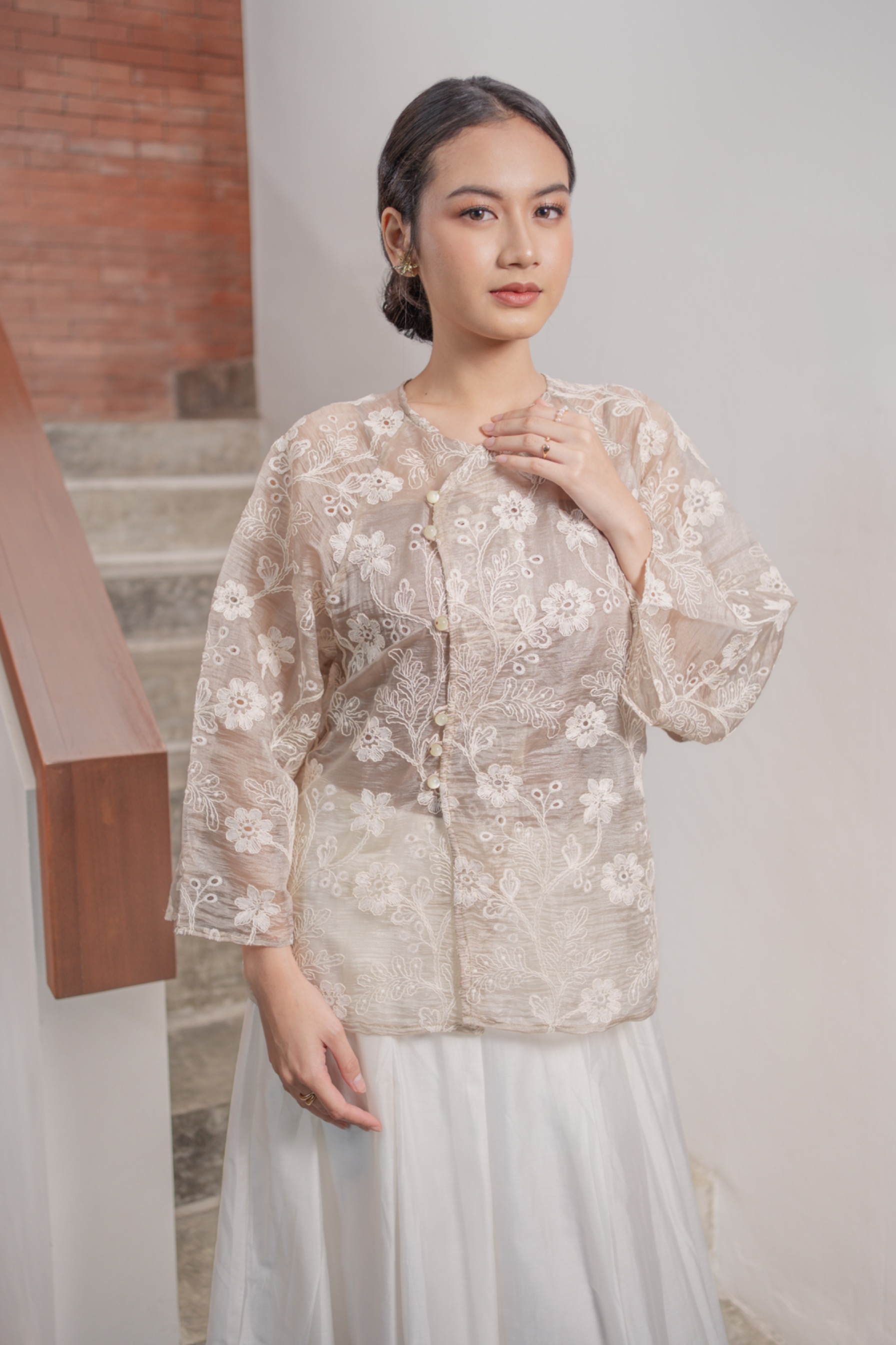 Aruna Top Olive