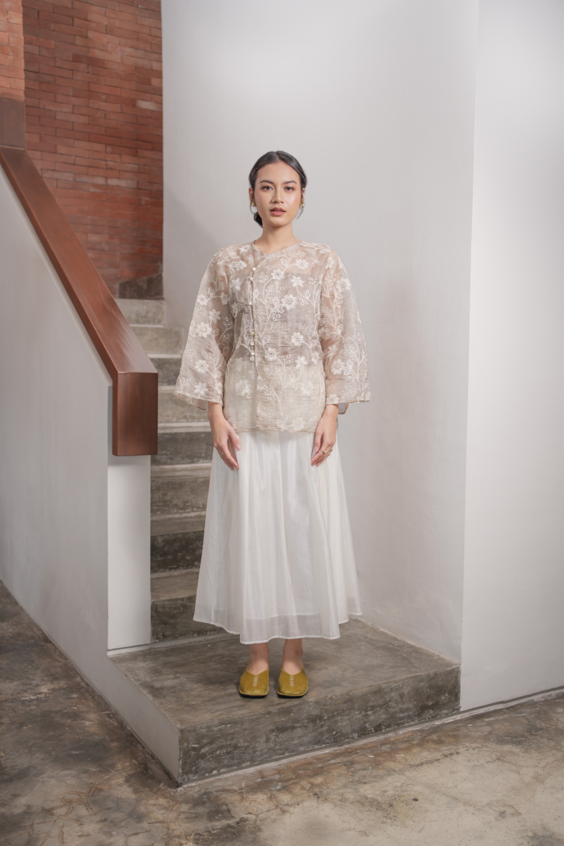 Aruna Top Olive