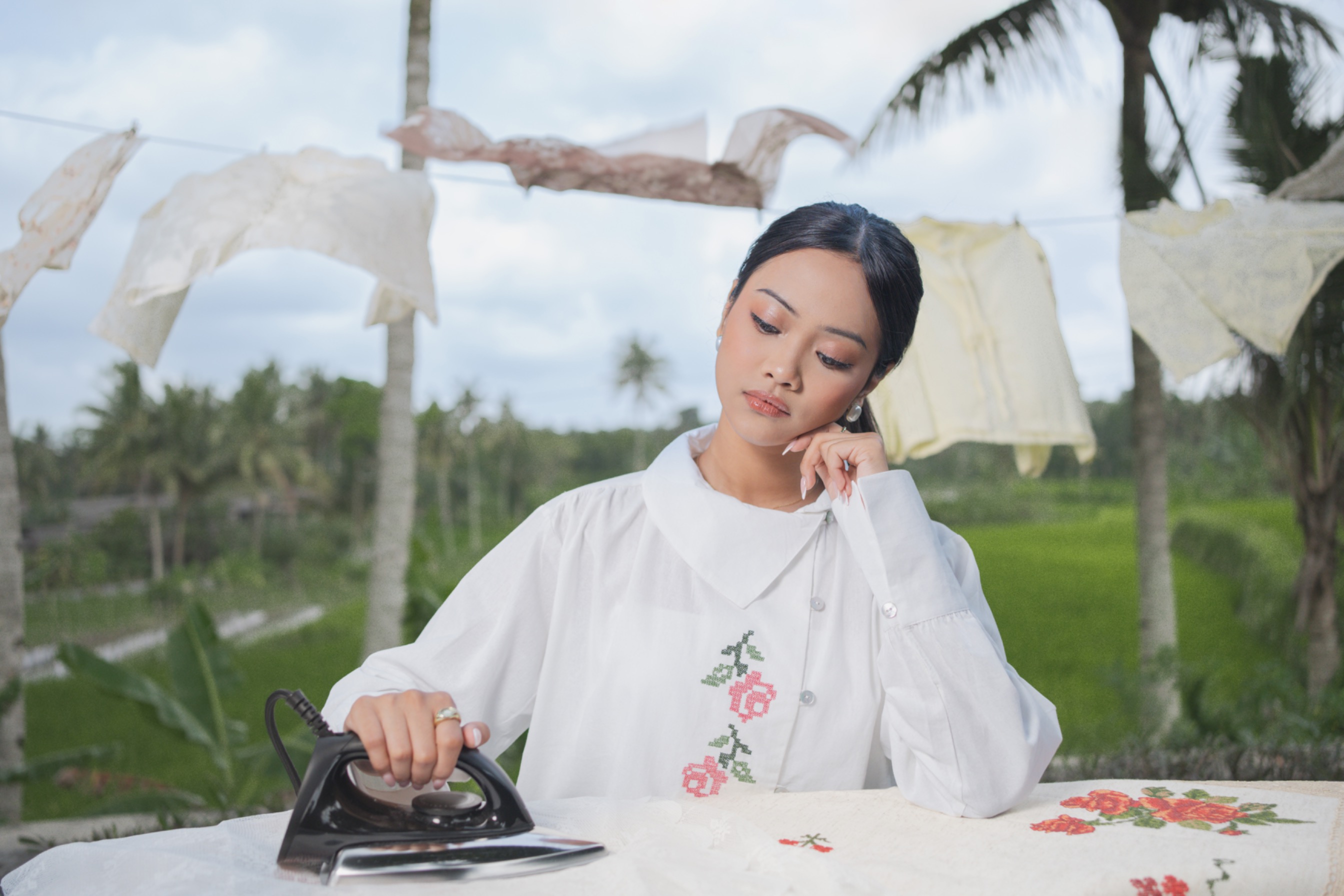 Nirmala Blouse Broken White