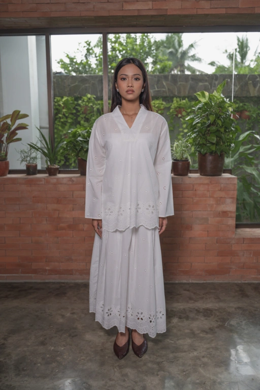 Image of Kameela Set White