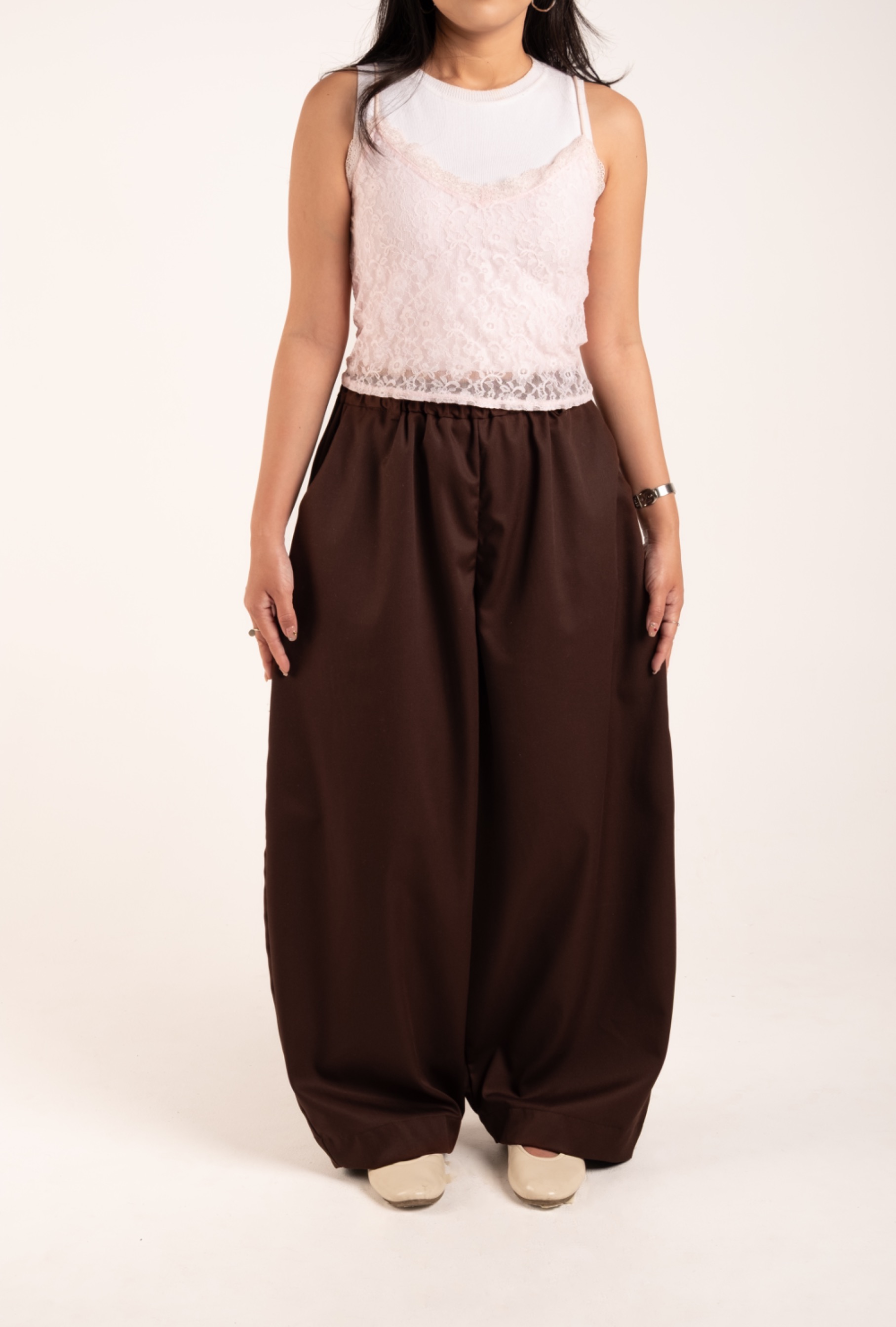 Barrel Pants and Layer Skirt