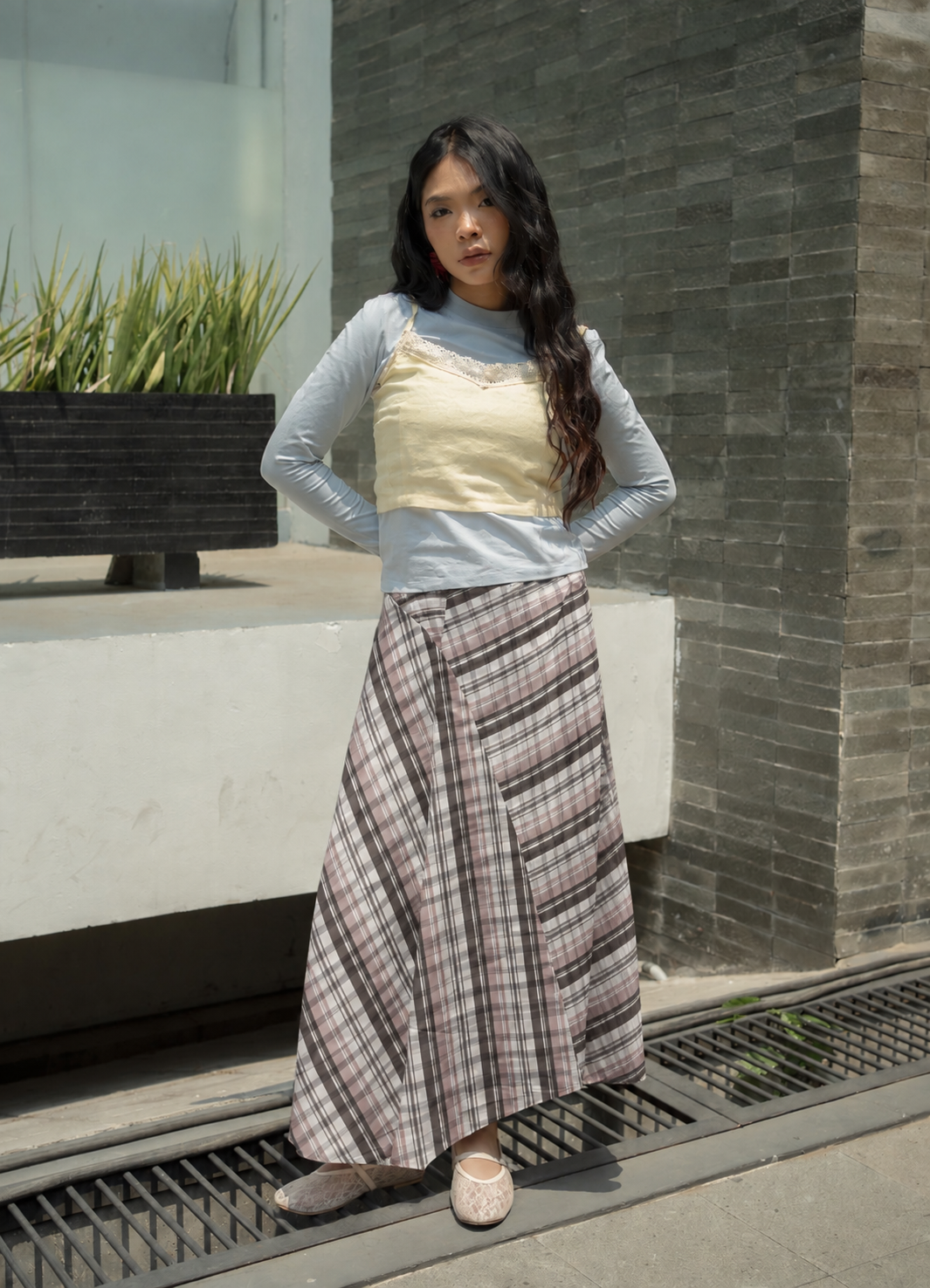 Asymmetrical Skirt