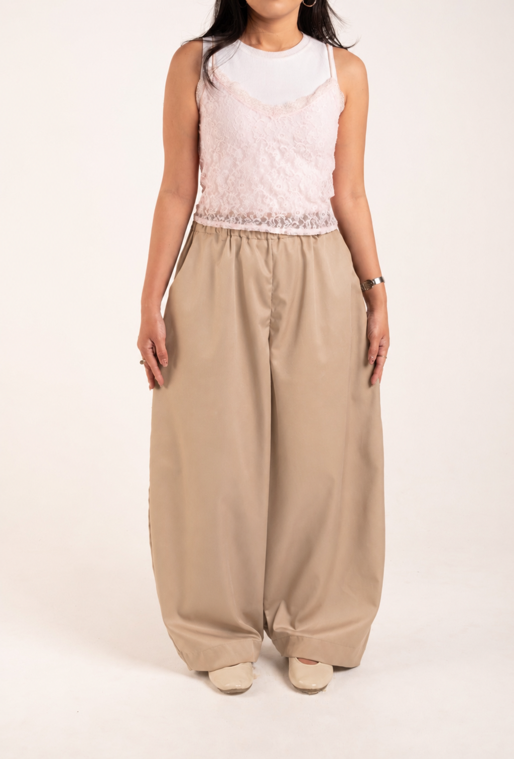 Barrel Pants and Layer Skirt