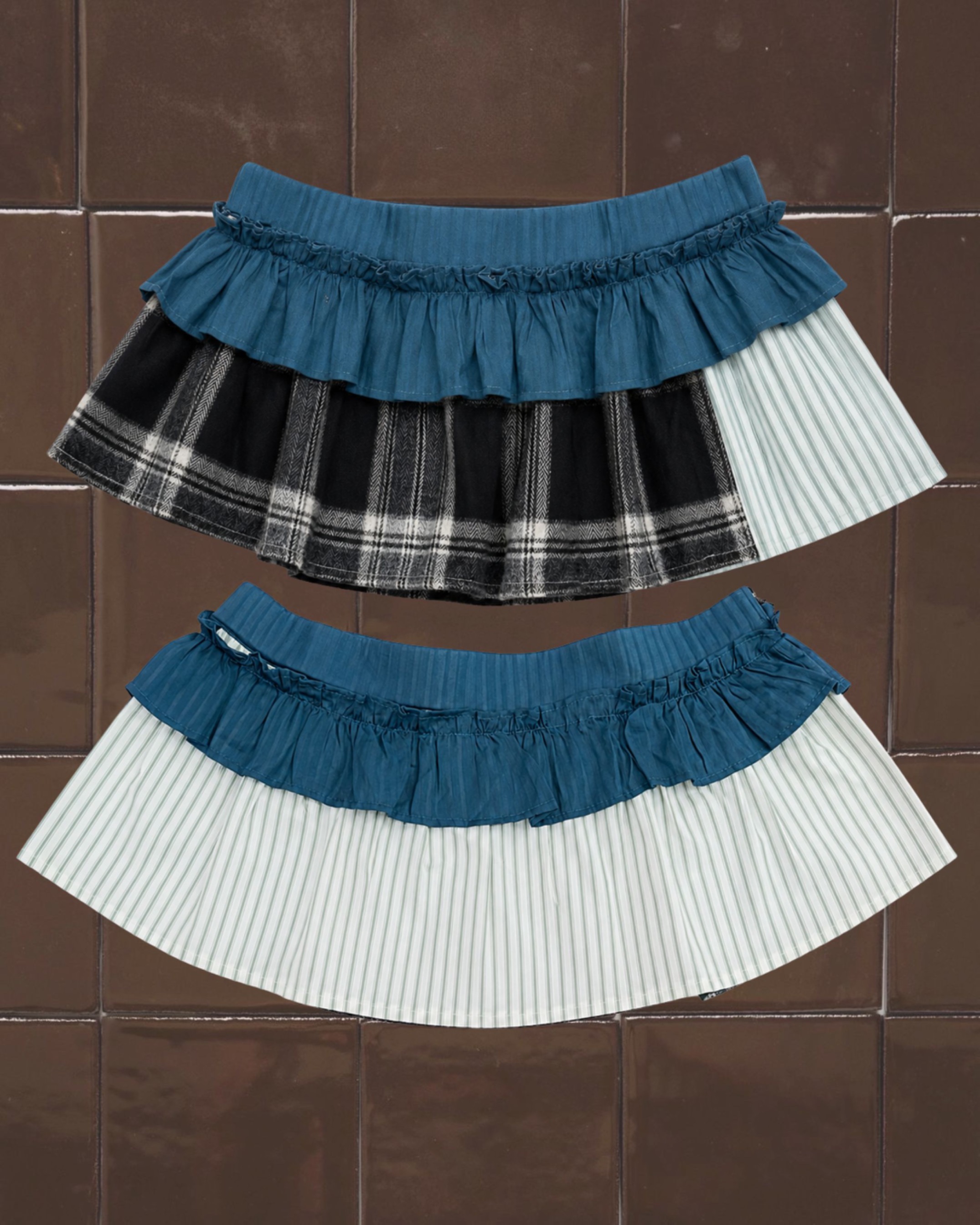 Barrel Pants and Layer Skirt