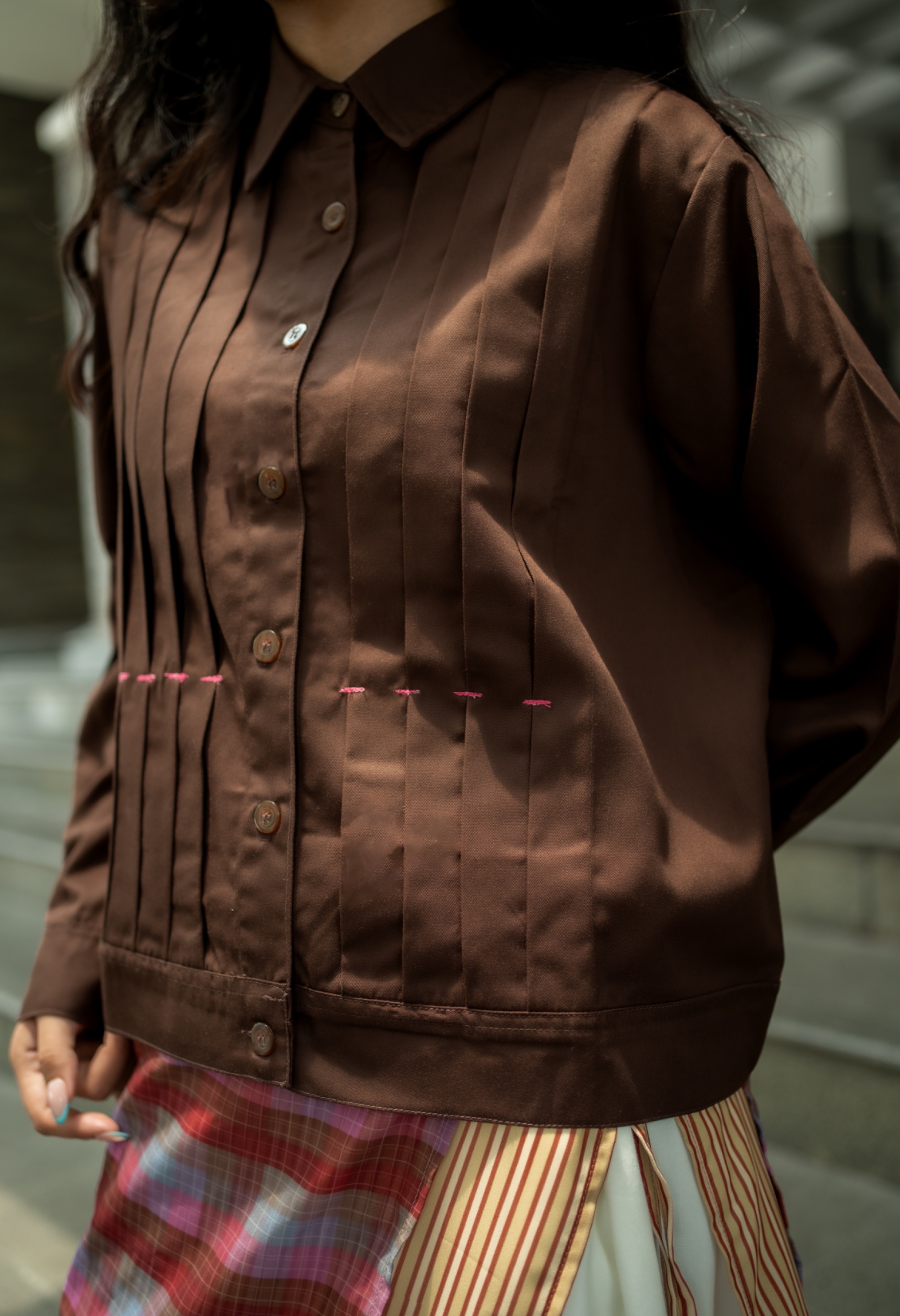 Sienna Pleated Jacket