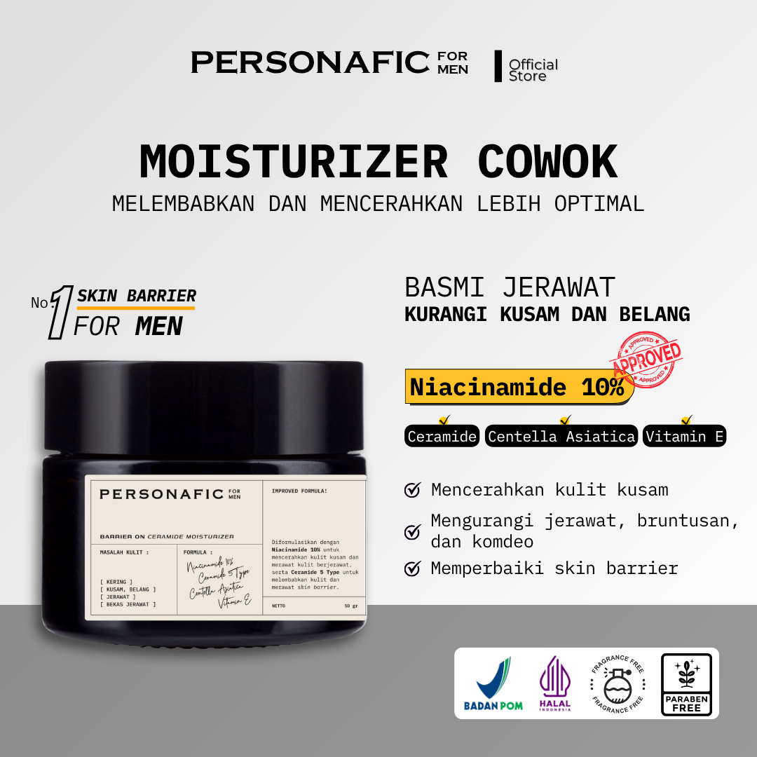 Barrier On Ceramide Moisturizer with Niacinamide 10%