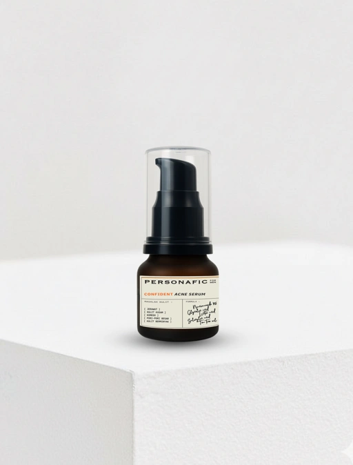 Image of Confident Acne Serum with Tea Tree Oil and Salicylic Acid