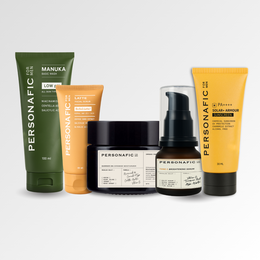 Fundamental Pack | Complete Men's Skincare (5 pcs)