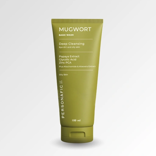 Image of Mugwort Deep Cleansing Face Wash For Oily Skin
