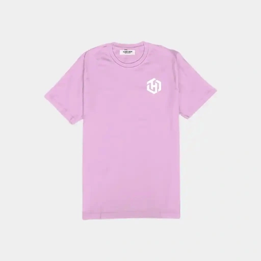 Image of Basic Baby Pink Shirt Short Sleeves