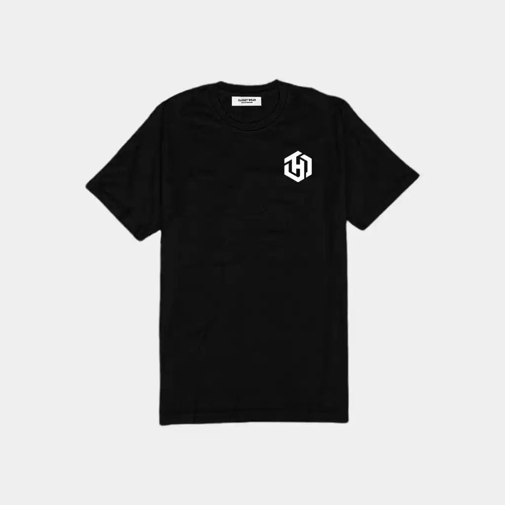 Basic Black Shirt Short Sleeves