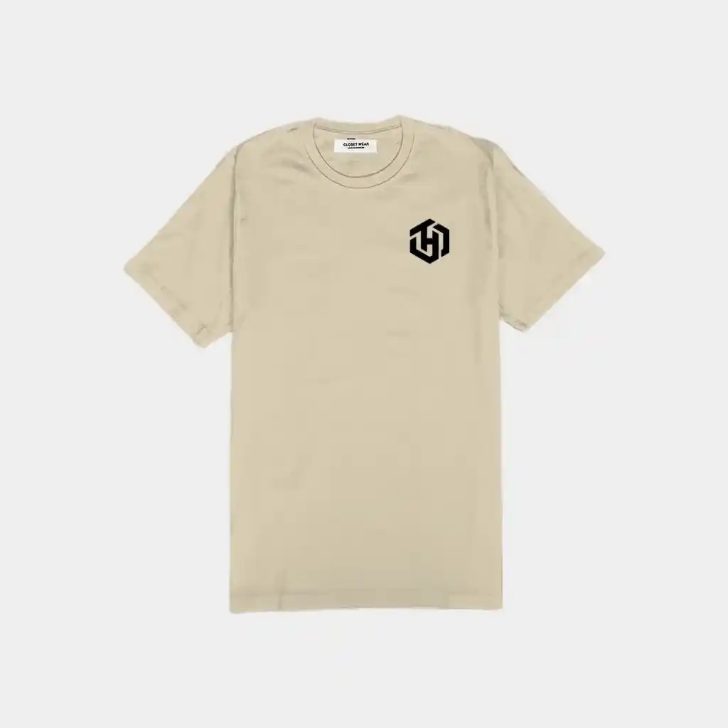 Basic Cream Shirt Short Sleeves