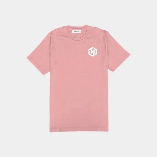 Image of Basic Dusty Pink Shirt Short Sleeves