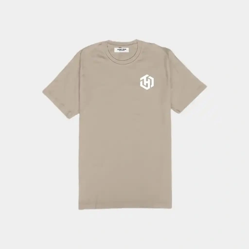 Image of Basic Khaki Shirt Short Sleeves