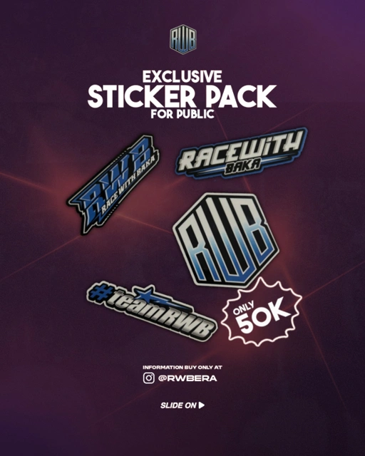 Image of RWB EXCLUSIVE STICKER PACK VOL 1