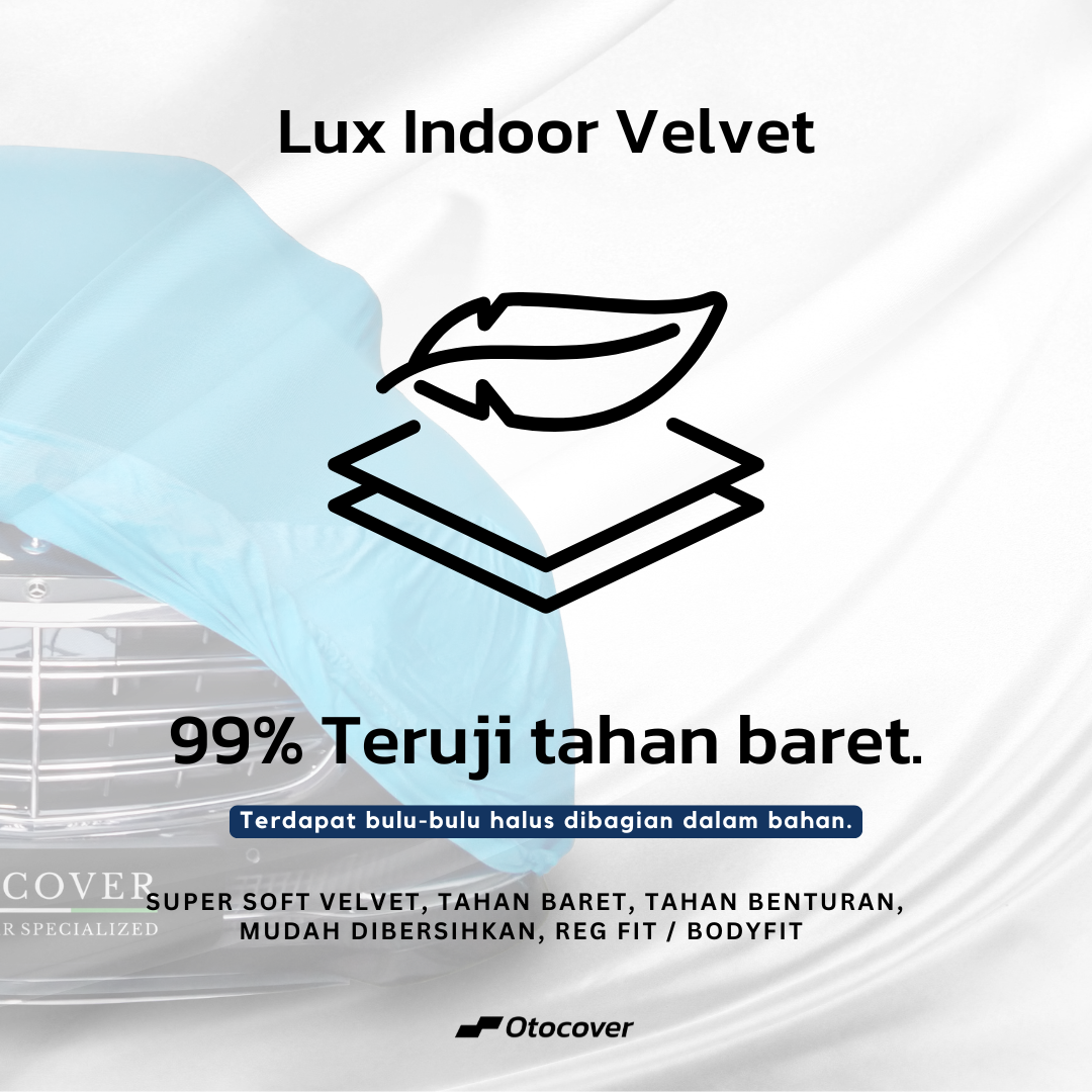 CAR COVER LUX VELVET INDOOR — Perlindungan Premium untuk Kendaraan Istimewa Anda