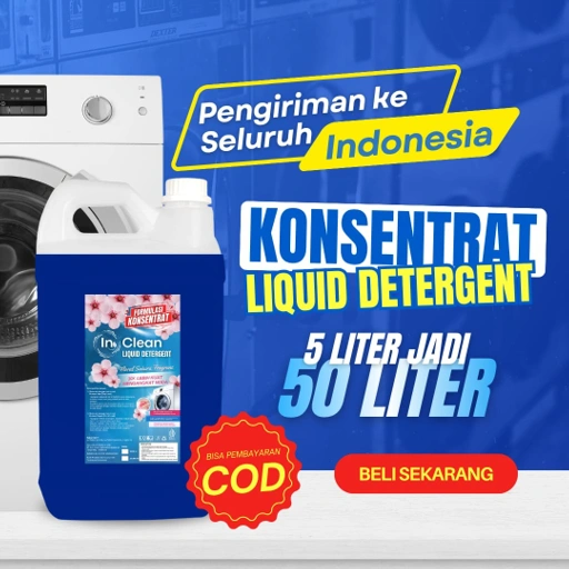 Image of Konsentrat Deterjen Laundry 5 Liter bisa jadi 50 Liter