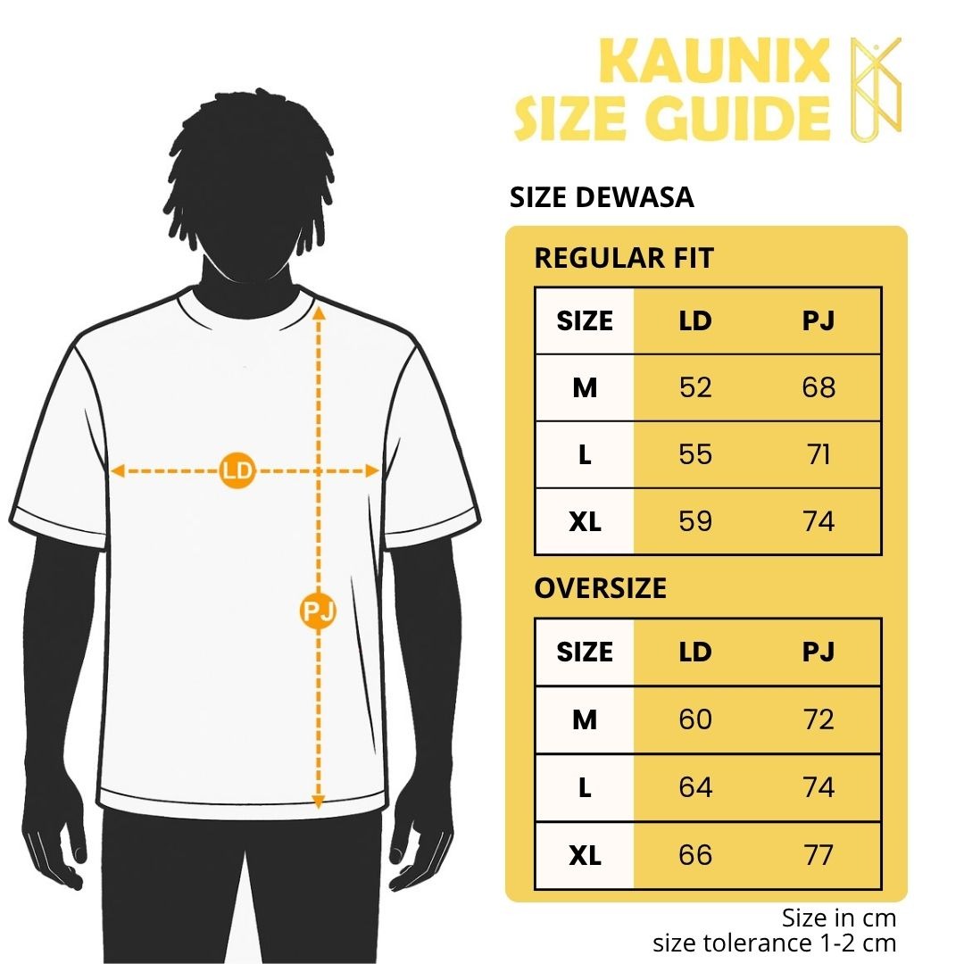 KAUNIX KAOS DEWASA(KH005)Kaos Lucu Lengan Pendek Ukuran Oversize Instan Keren Special 2025