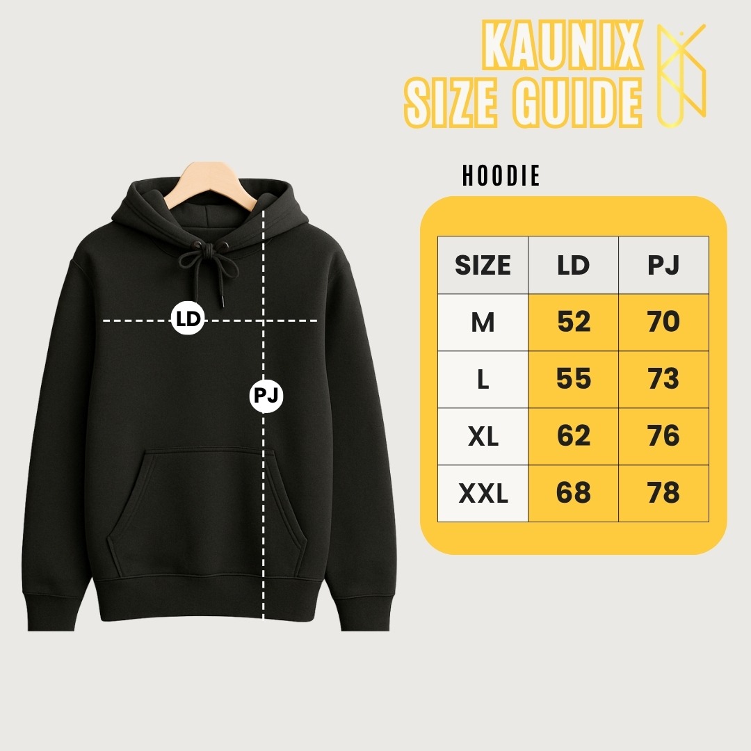 KAUNIX - HOODIE CUSTOM DESIGN - Bebas pilih desain request - Hoodie sablon print DTF 3D